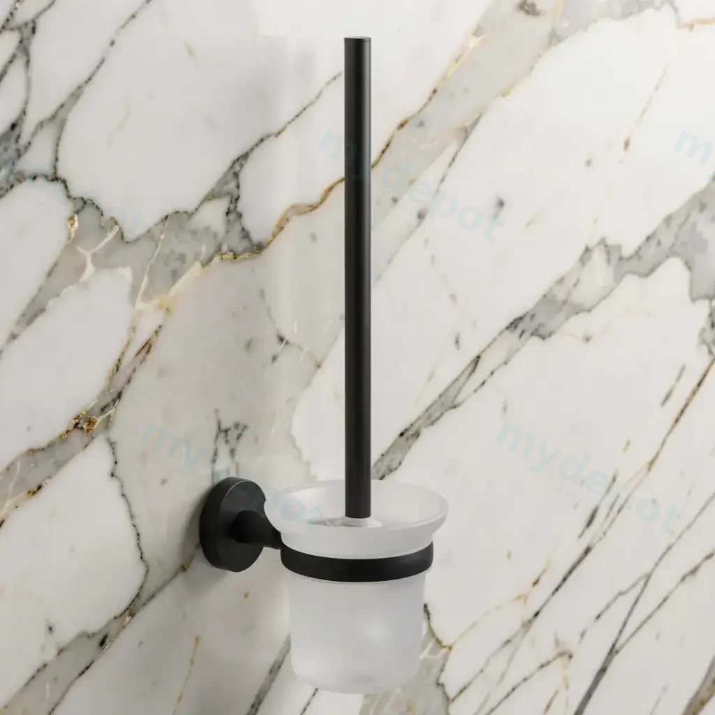 [43683] Otus Round Toilet Brush(Matt Black)