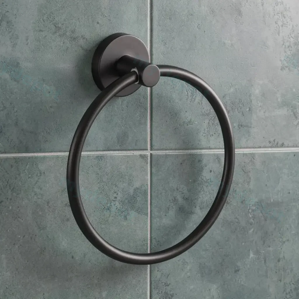 [43663] Otus Round Towel Ring(Gunmetal)