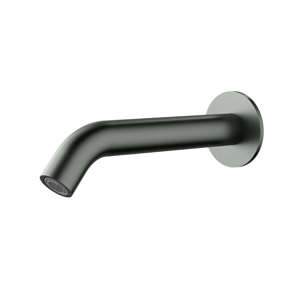 [44858] Otus Slimline Bath Spout 220mm Gun Metal
