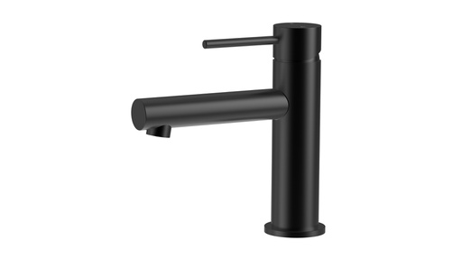 [44337] Otus Slimline SS Basin Mixer in Matt Black