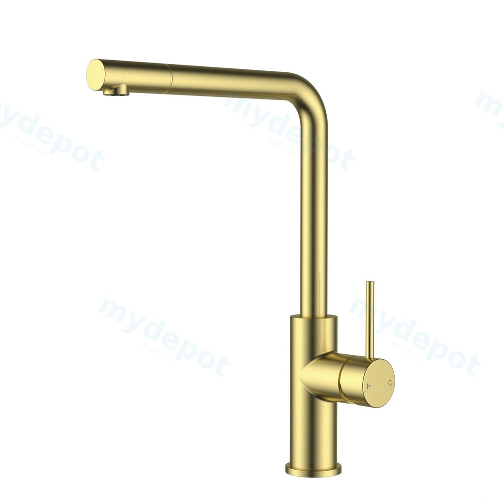 [44916] Otus Slimline SS Pull-Out Sink Mixer Brushed Gold