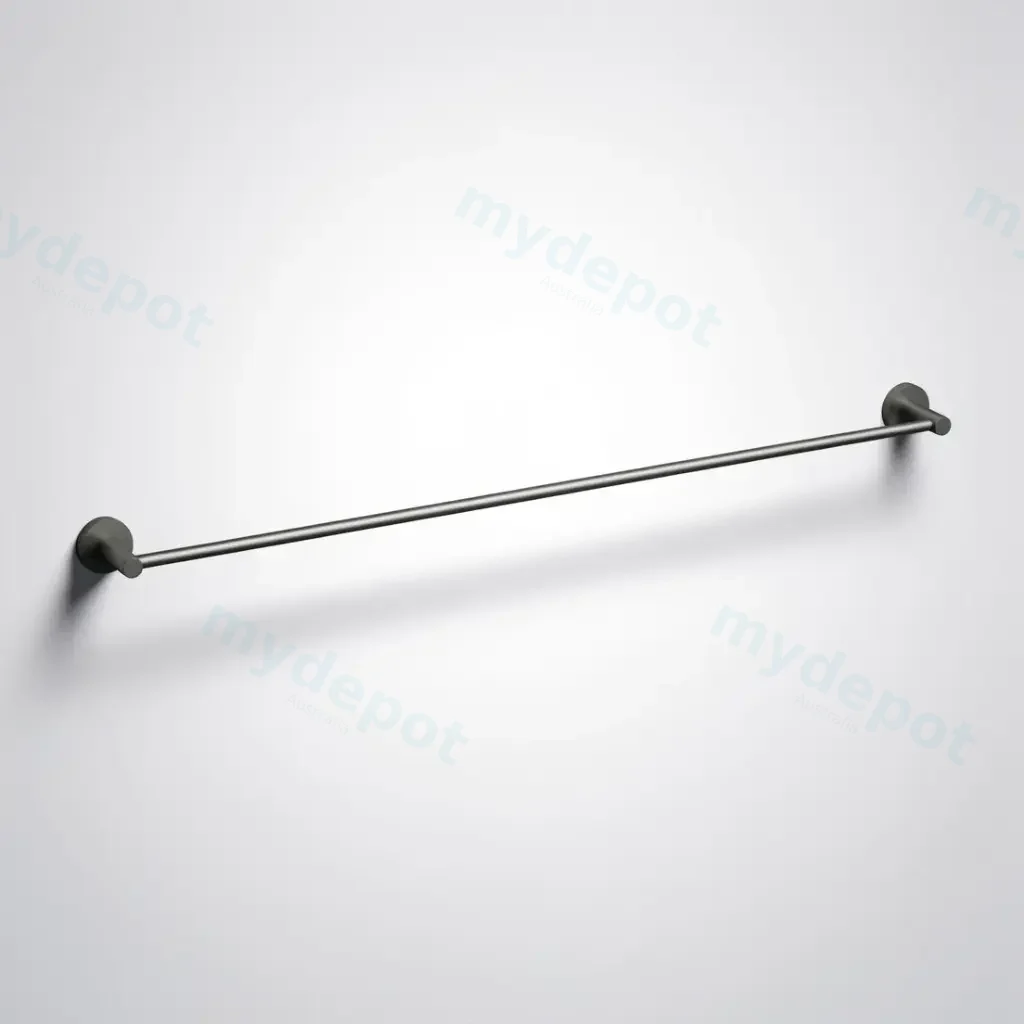 Otus Slimline Single Towel Rail 900mm Gun Metal