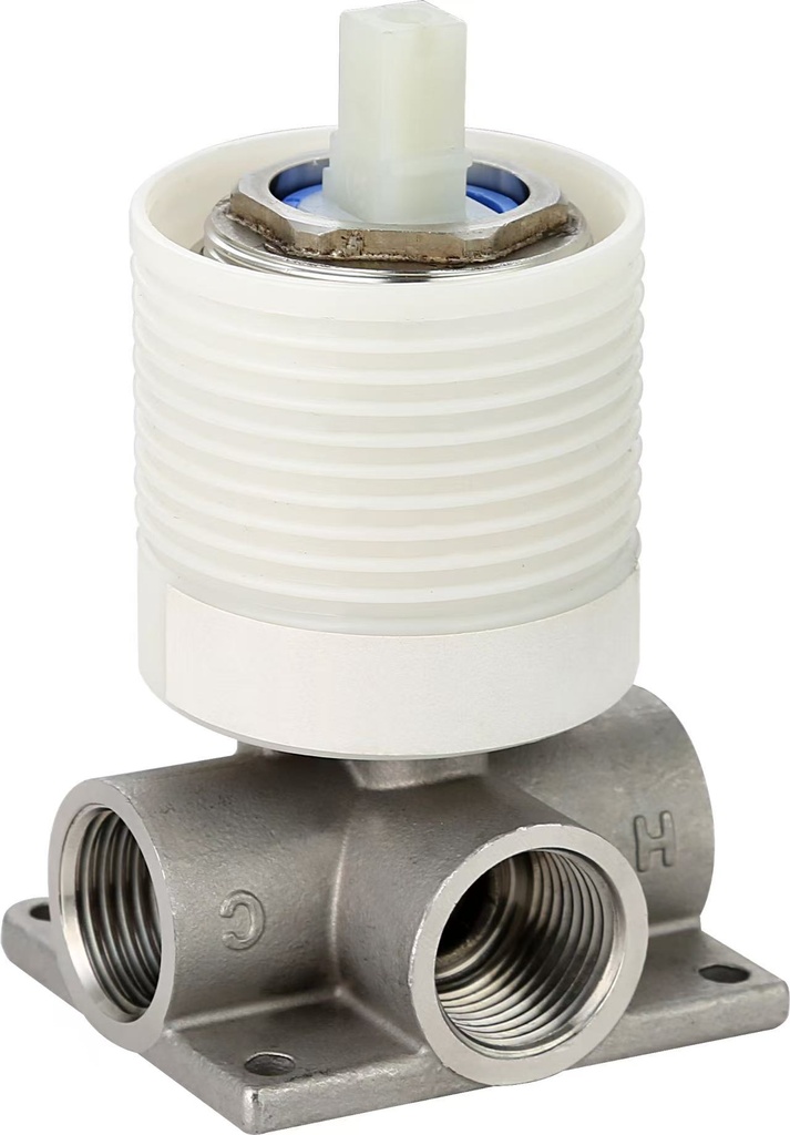 [44920] Otus Slimline Wall Mixer Body Lever Up SS304 Stainless Steel