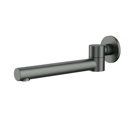 [44453] Otus Swivel Bath Spout Gun Metal