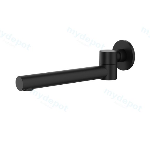 Otus Swivel Bath Spout Matte Black