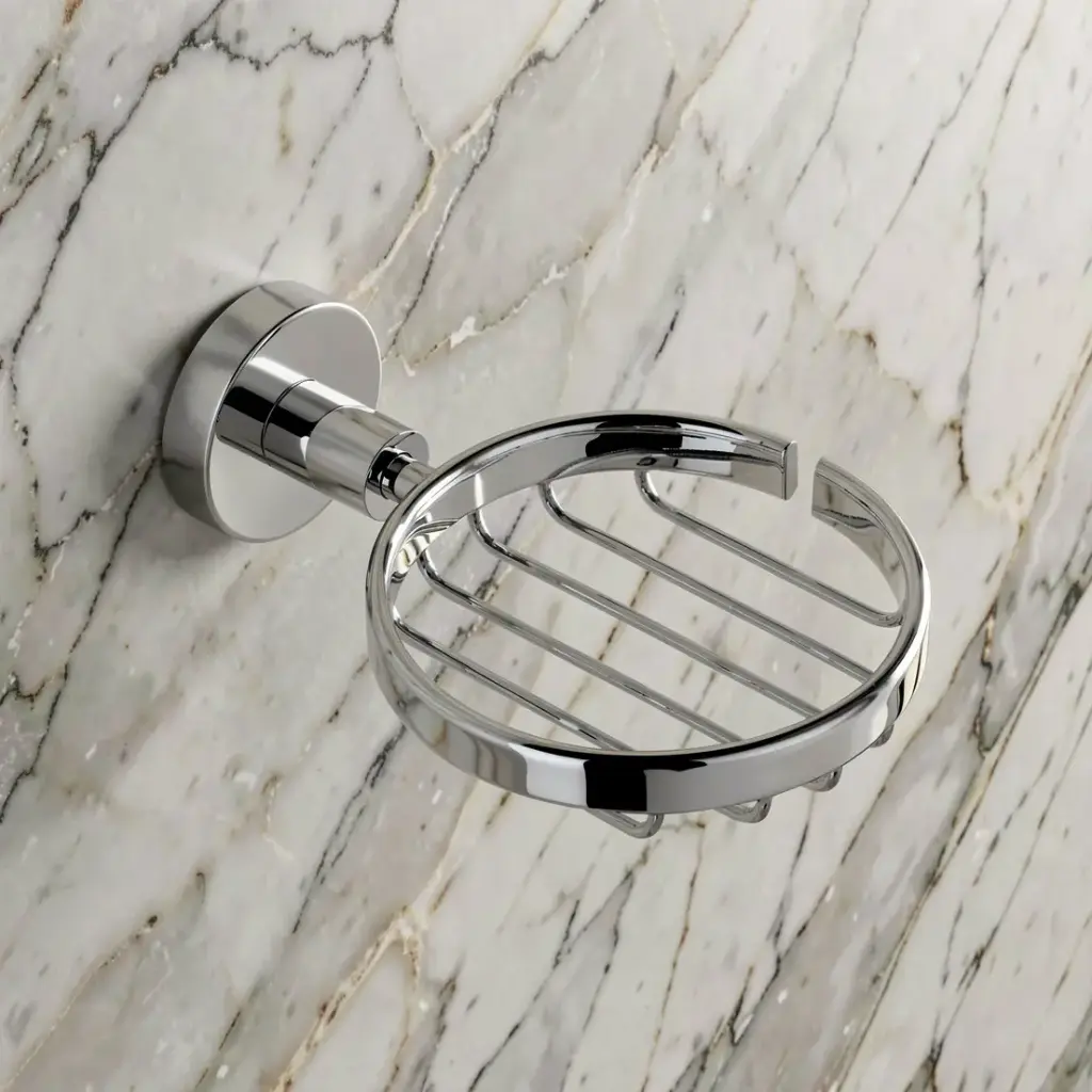 Otus Wire Soap Basket(Chrome)