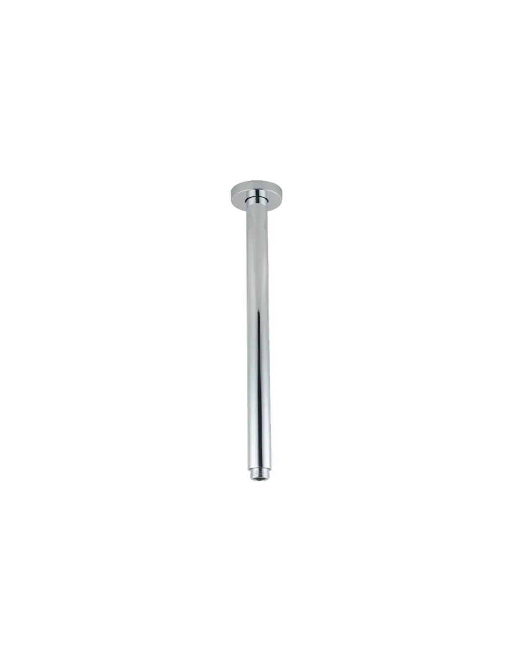 [40824] Pentro Brushed Nickel Round Ceiling Shower Arm 400mm