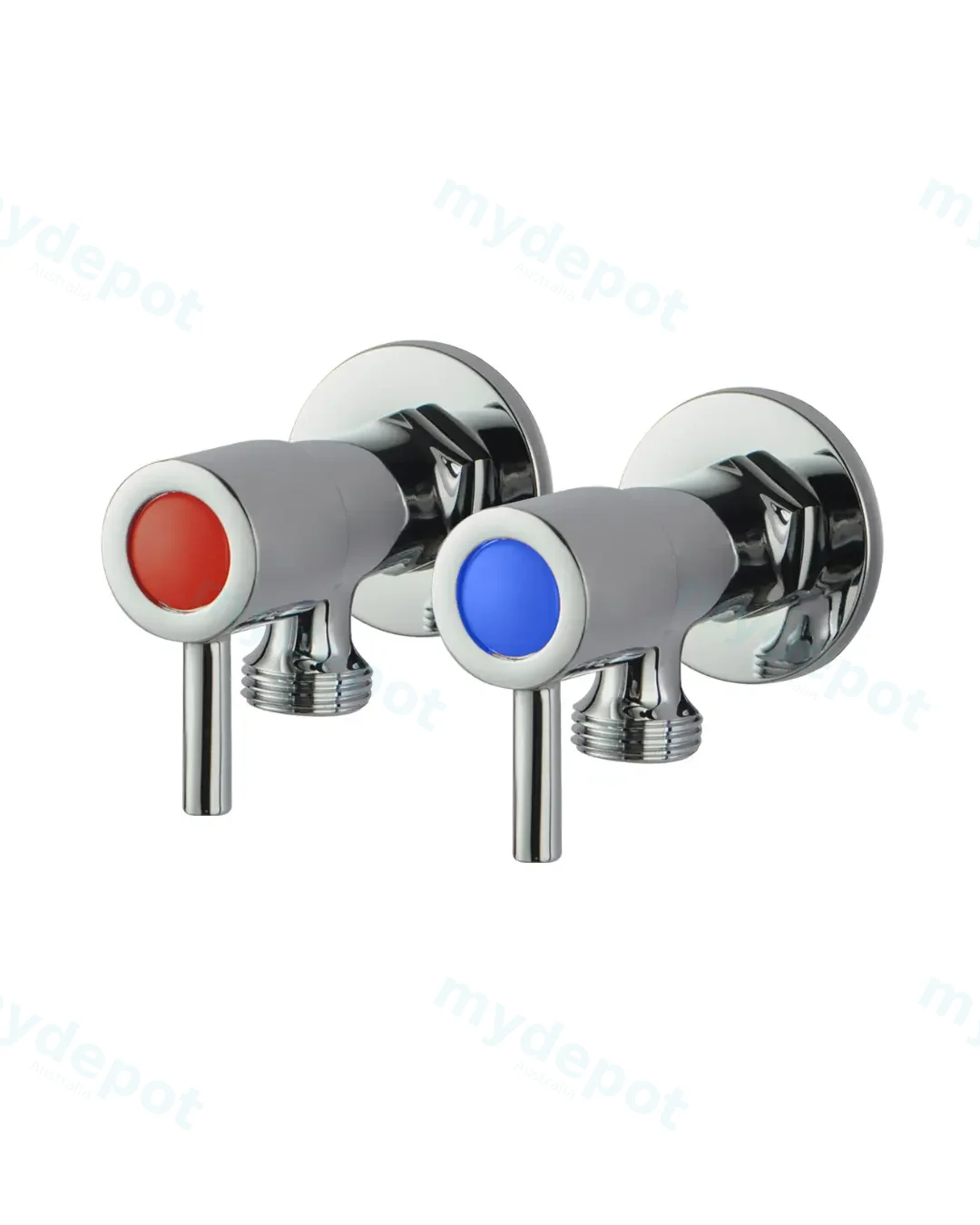[40727] Pentro Chrome G 3/4" Washing Machine Taps SET
