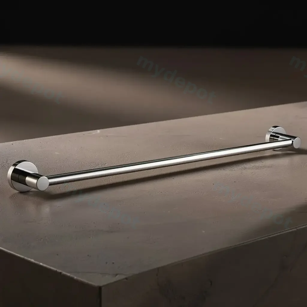 Pentro Chrome Single Towel Rail 790mm(Cuttable)
