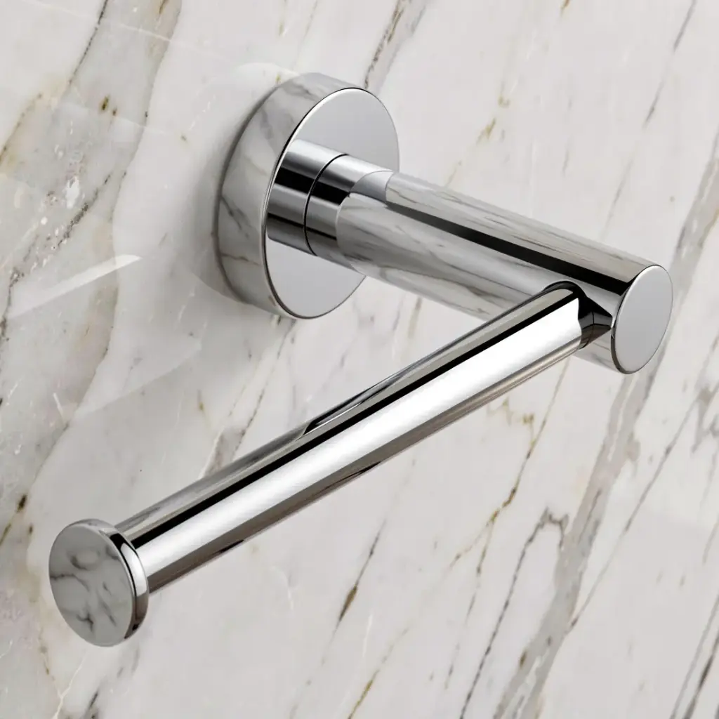 [40746] Pentro Chrome Toilet Roll Holder