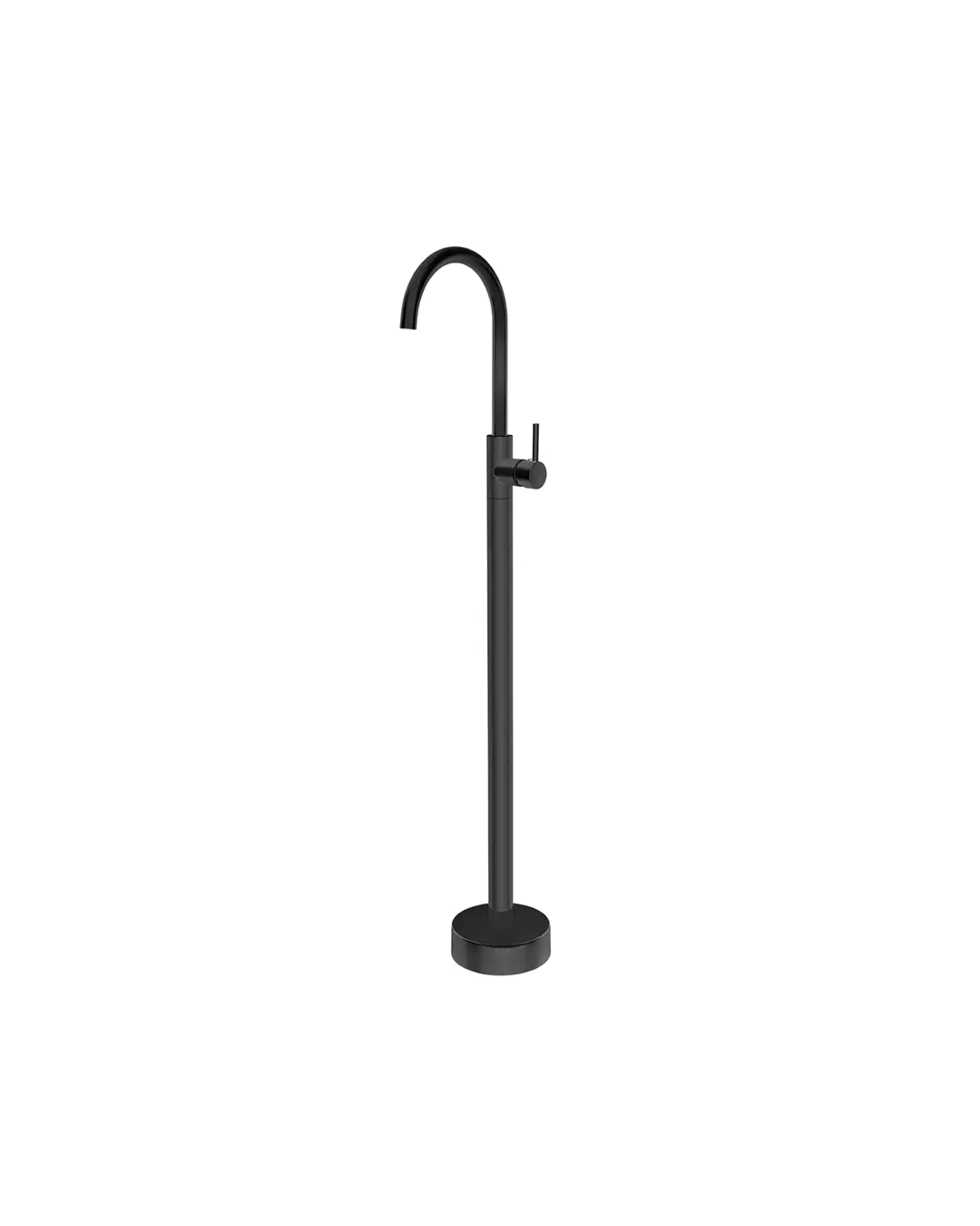 [40760] Pentro Matte Black Free Standing Spout & Mixer