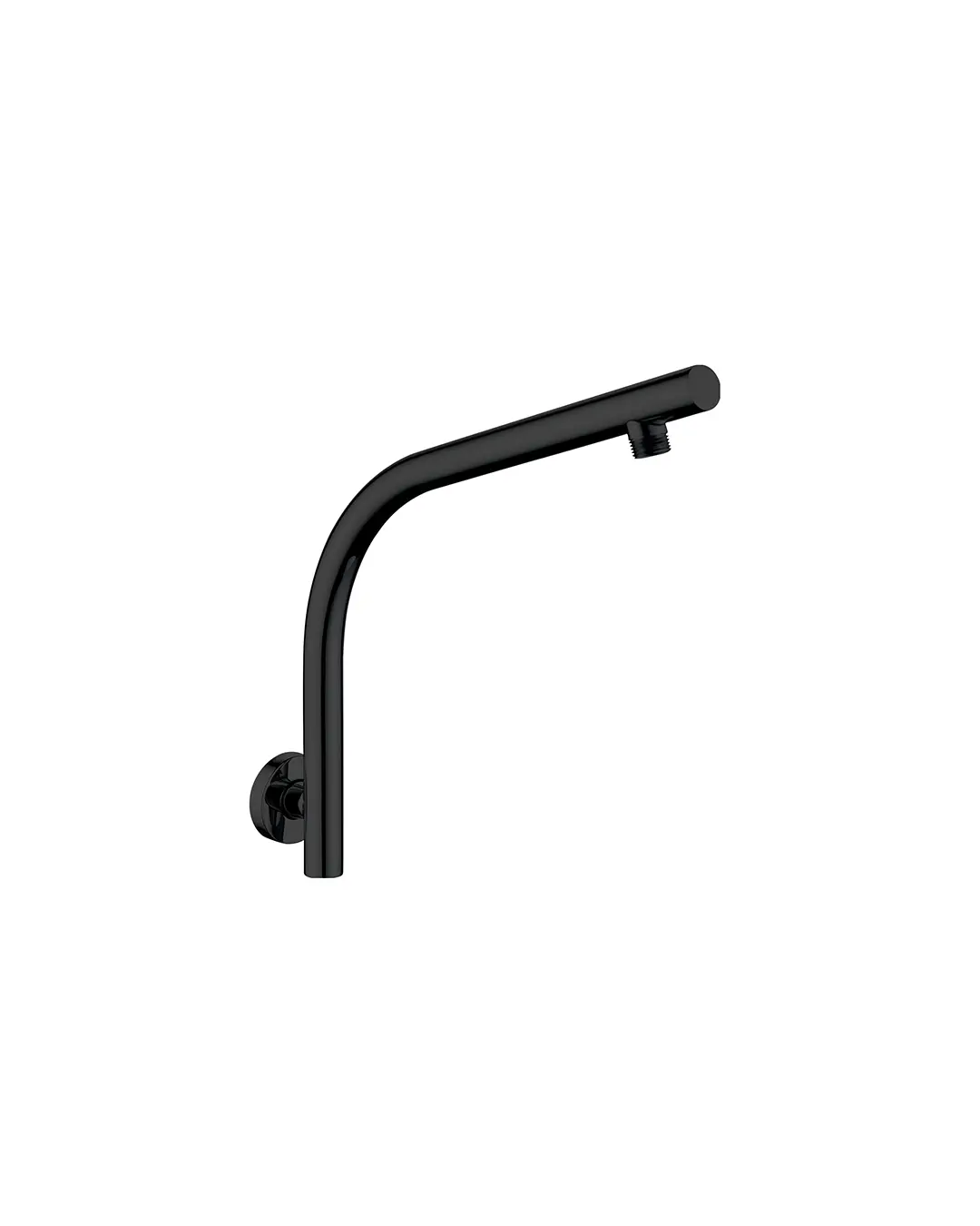 Pentro Matte Black Wall Mounted Shower Arm