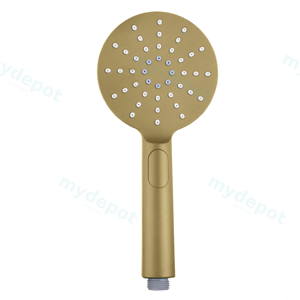 Pentro Round Brushed Yellow Gold ABS Sprayer Head