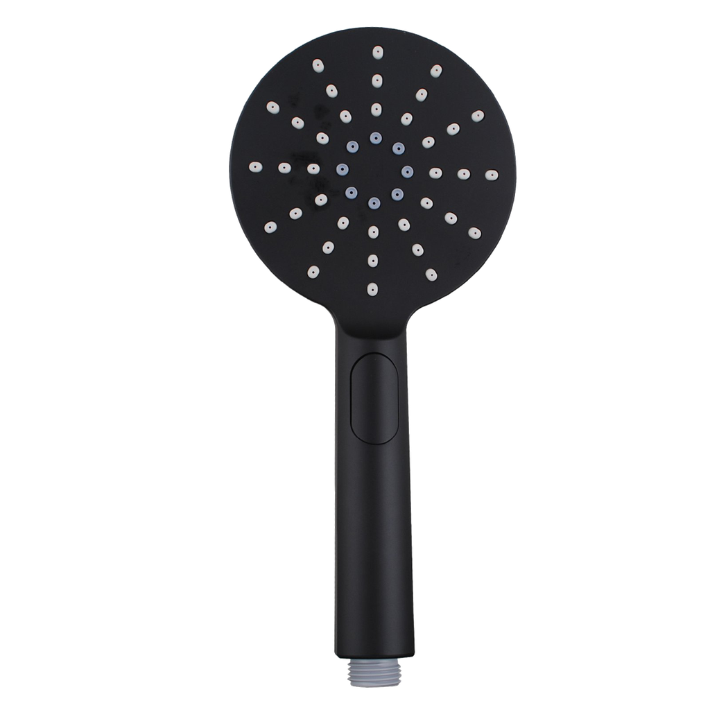 [40766] Pentro Round Matte Black ABS Sprayer Head