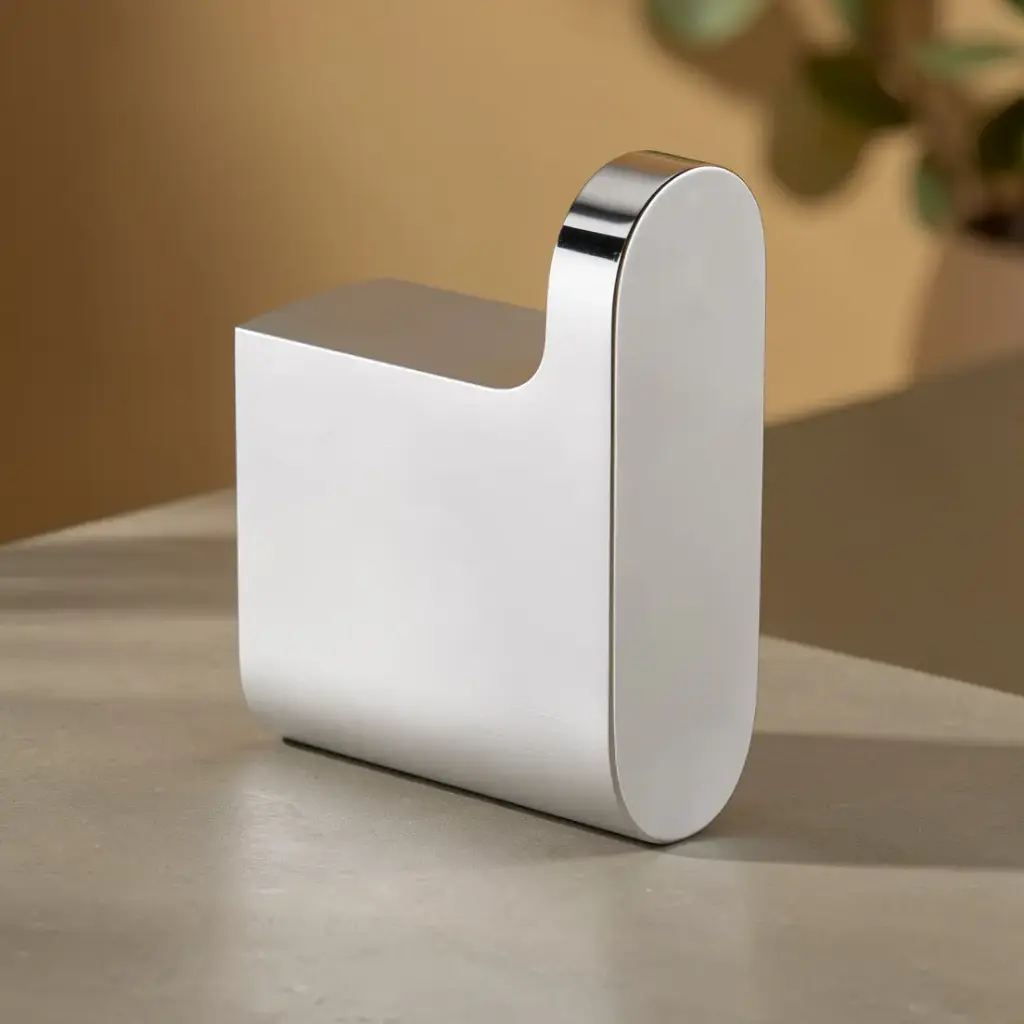 [41063] Persano Chrome Zinc Alloy Robe Hook