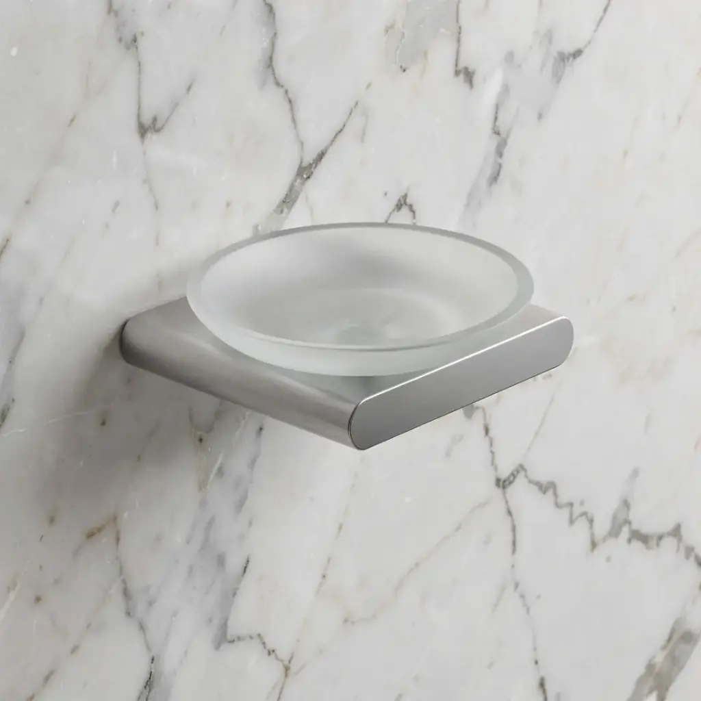 [41062] Persano Chrome Zinc Alloy Soap Dish