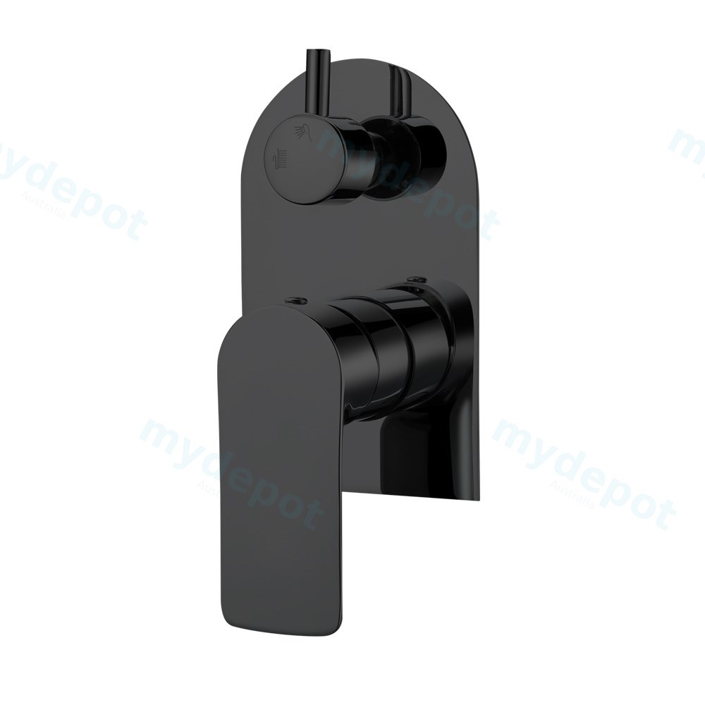 [41069] Persano Matte Black Mixer Diverter