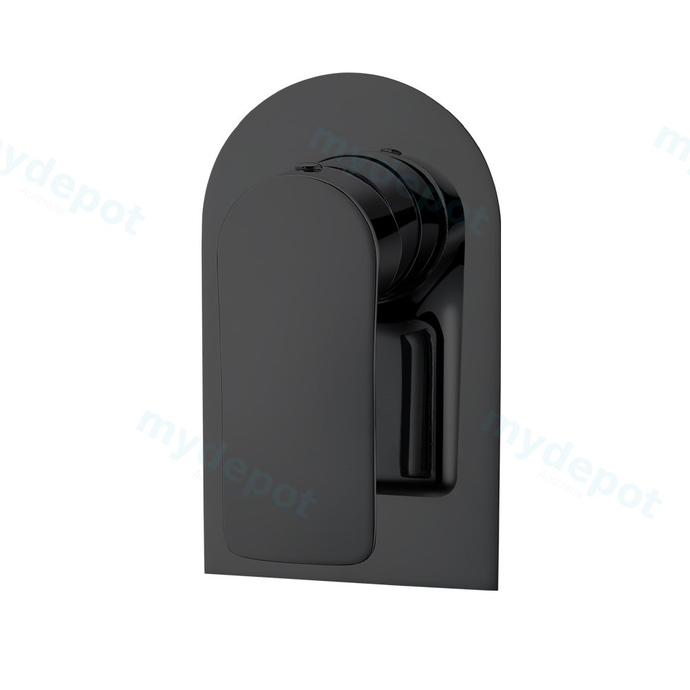 [41070] Persano Matte Black Wall Mixer
