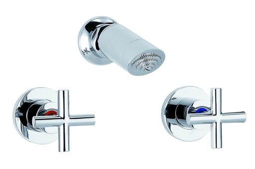 [43920] Plnz Shower Set Chrome Lead Free