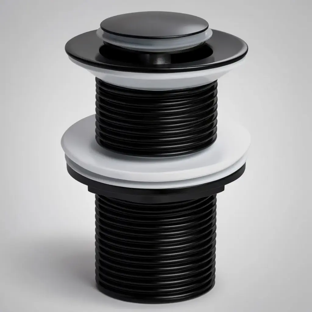 [43727] Pop-up Waste Basin Non Overflow32mm Matt Black