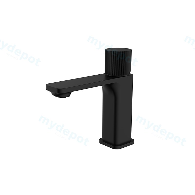 Qi Kasten Basin Mixer Matte Black