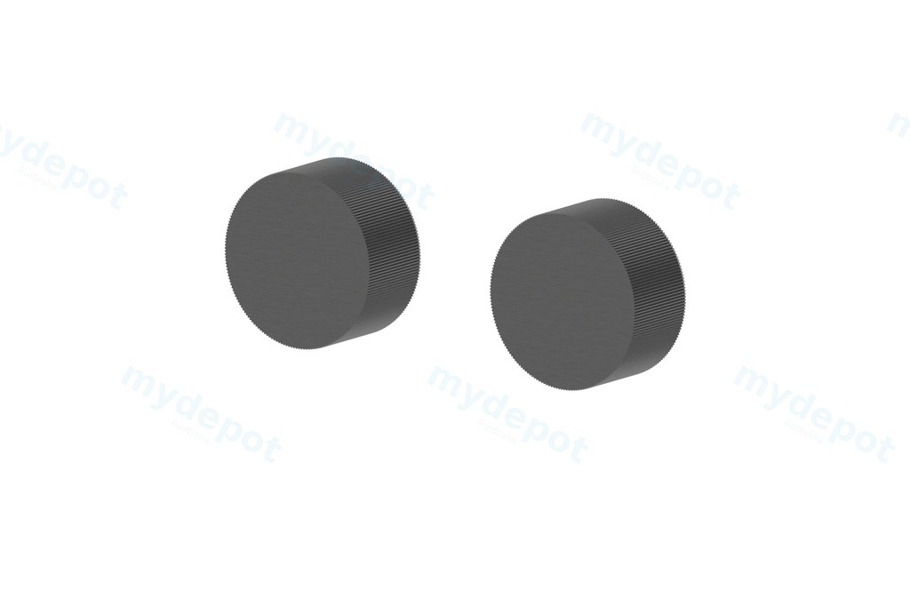 Qi Rund Wall Top Assembly Ceramic Quarter Turn Disc Spindles Burshed Gun Metal