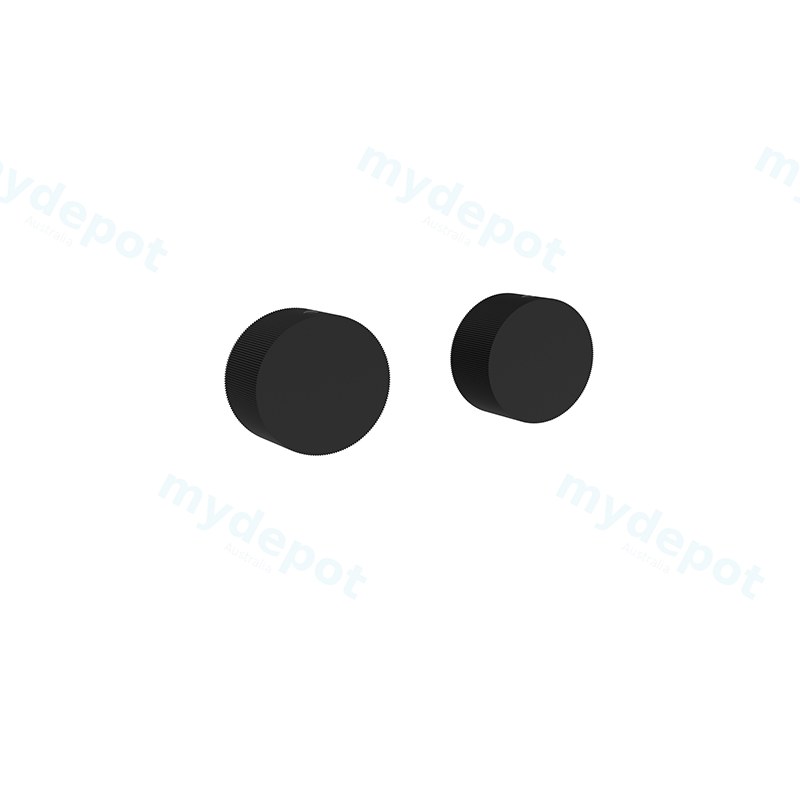 Qi Rund Wall Top Assembly Ceramic Quarter Turn Disc Spindles Matte Black
