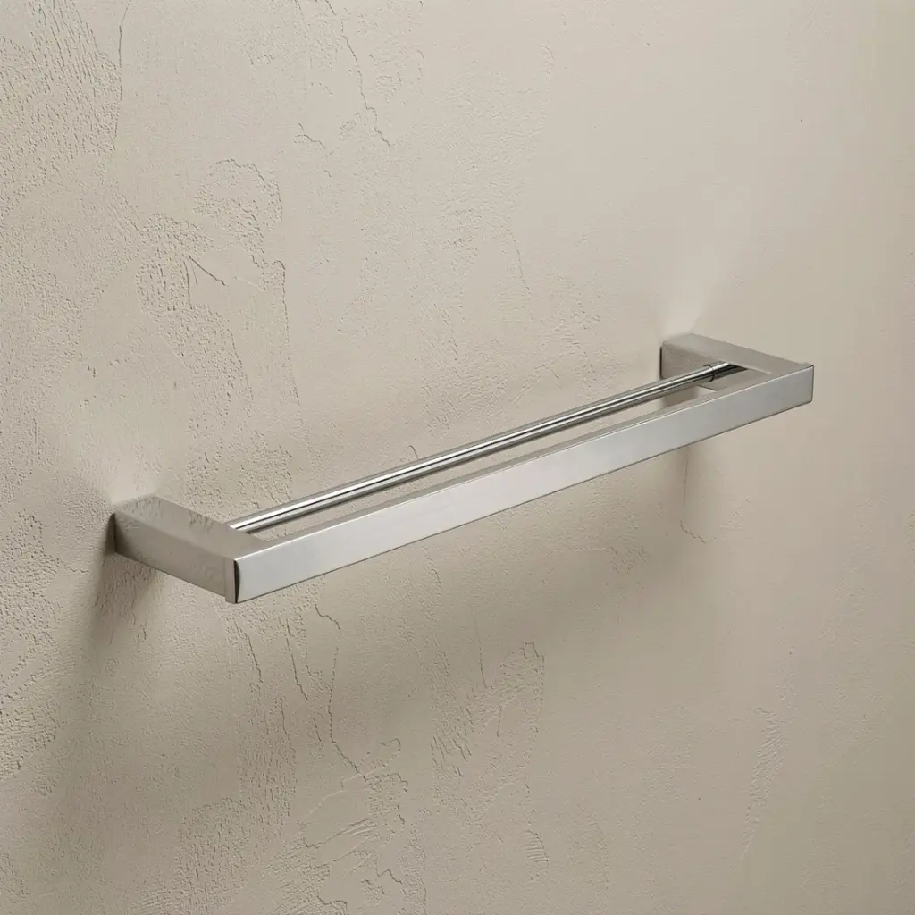 [43624] Rosa Double Towel Rail 810mm SS304 Stainless Steel Chrome