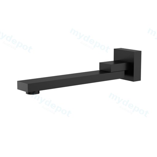 Rosa Swivel Bath Spout Matte Black