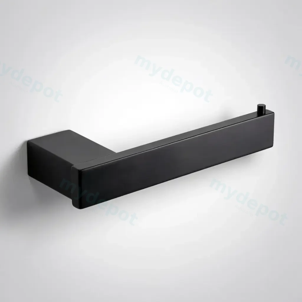 Rosa Toilet Roll Holder SS304 Stainless Steel Matt Black