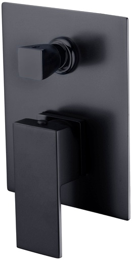 [44127] Rosa Wall Mixer With Diverter(Matt Black)