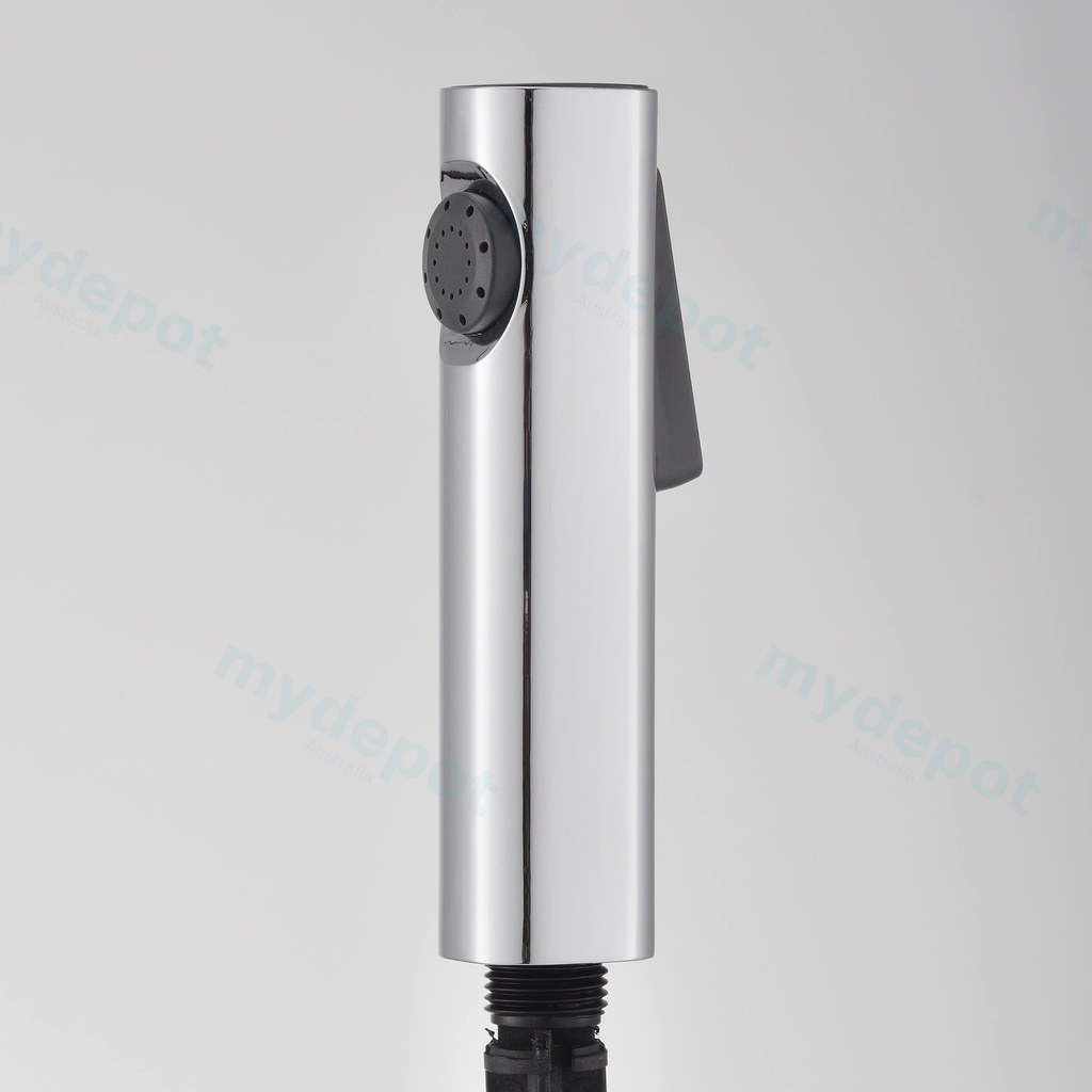 [70053/BSK01.CH] Round Chrome ABS Toilet Bidet Spray Kit With 304 Stainless Steel Hose