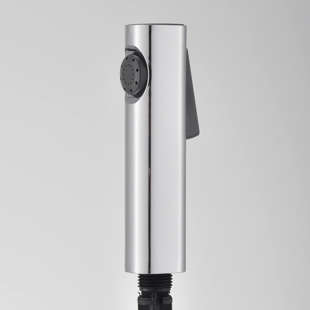 [70053/BSK01.CH] Round Chrome ABS Toilet Bidet Spray Kit With 304 Stainless Steel Hose