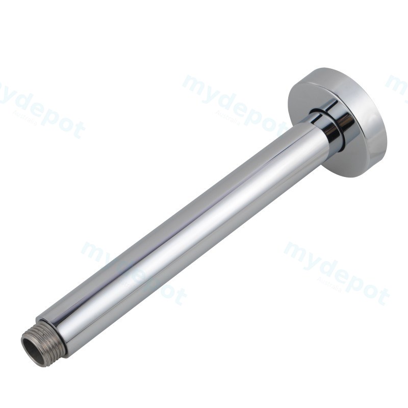 [40369] Round Chrome Ceiling Shower Arm 300mm