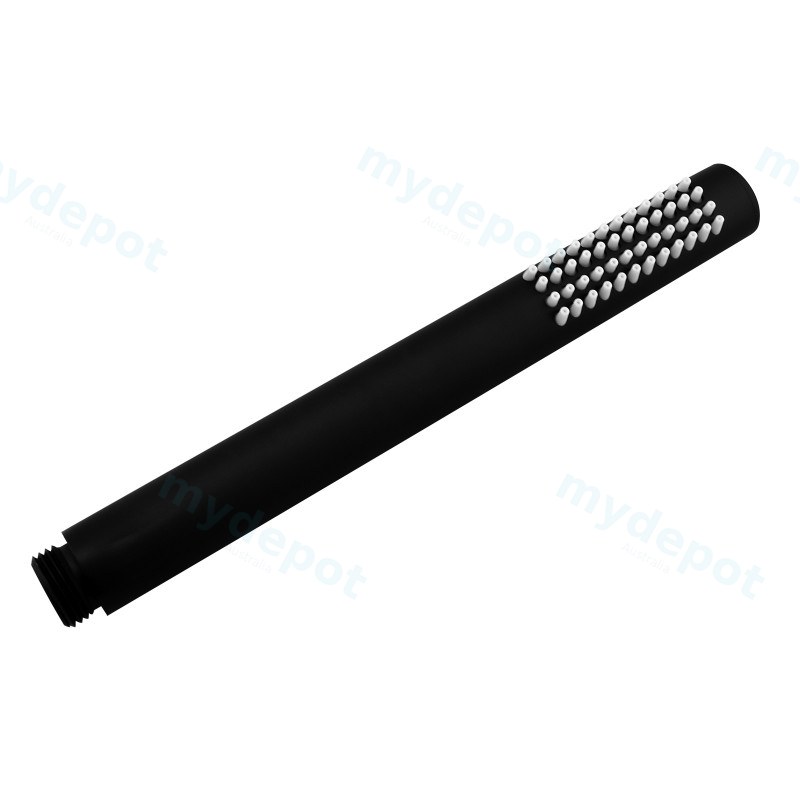 [40361] Round Matt Black Handheld Shower Handheld Sprayer Head