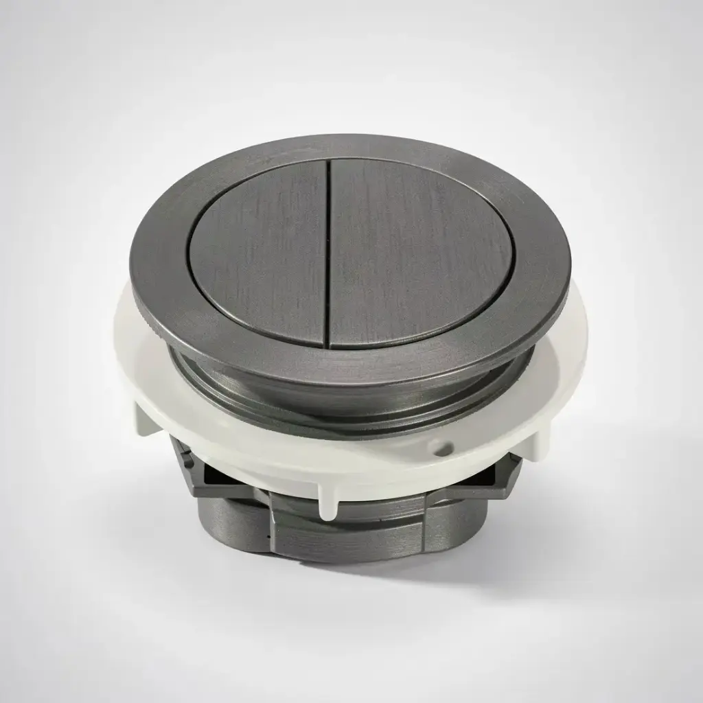 [71014/PB-RGM] Round Press Button Gun Metal for TPT-EDEN