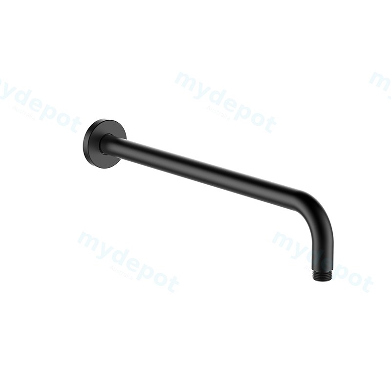 [55137] Round Shower Arm Matte Black