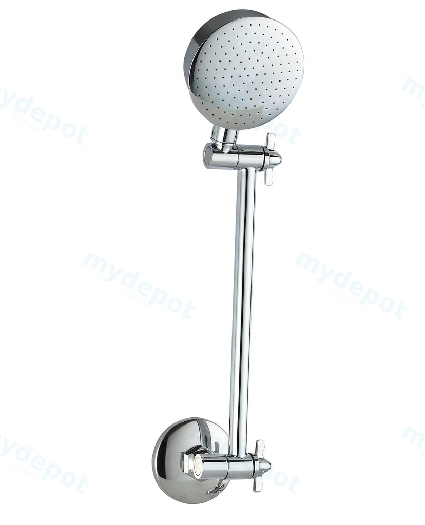 [43823] Ruby Round Brass All Direction Shower Head Chrome Lead Free