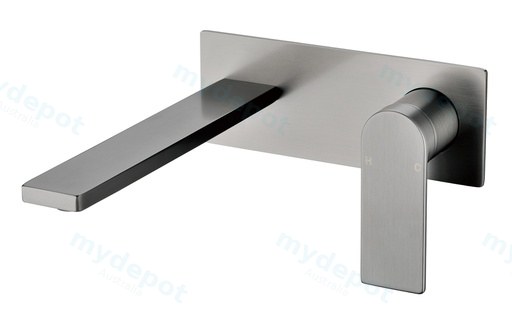 [43777] Ruki Gunmetal Wall Basin Mixer Lead Free