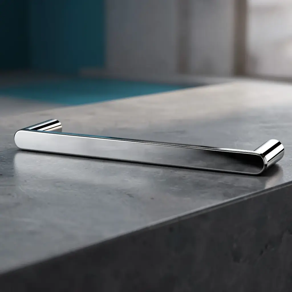 Rushy Chrome Hand Towel  300mm