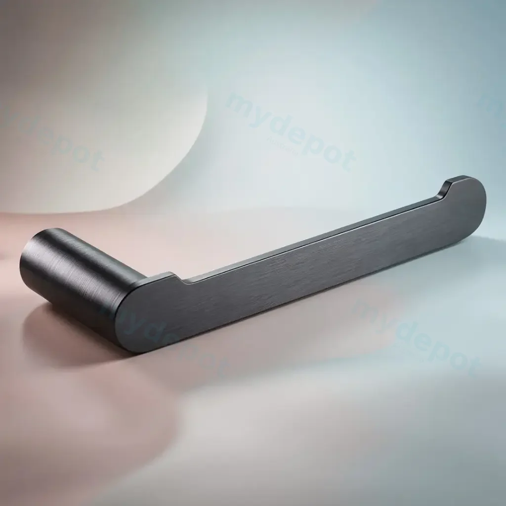 Rushy Gun Metal Grey Toilet Paper Holder