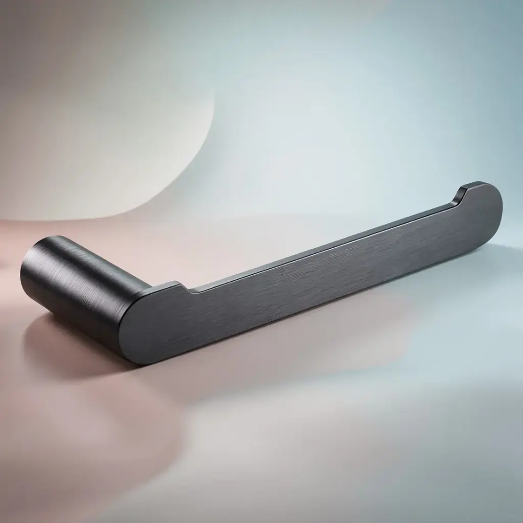 [40056] Rushy Gun Metal Grey Toilet Paper Holder