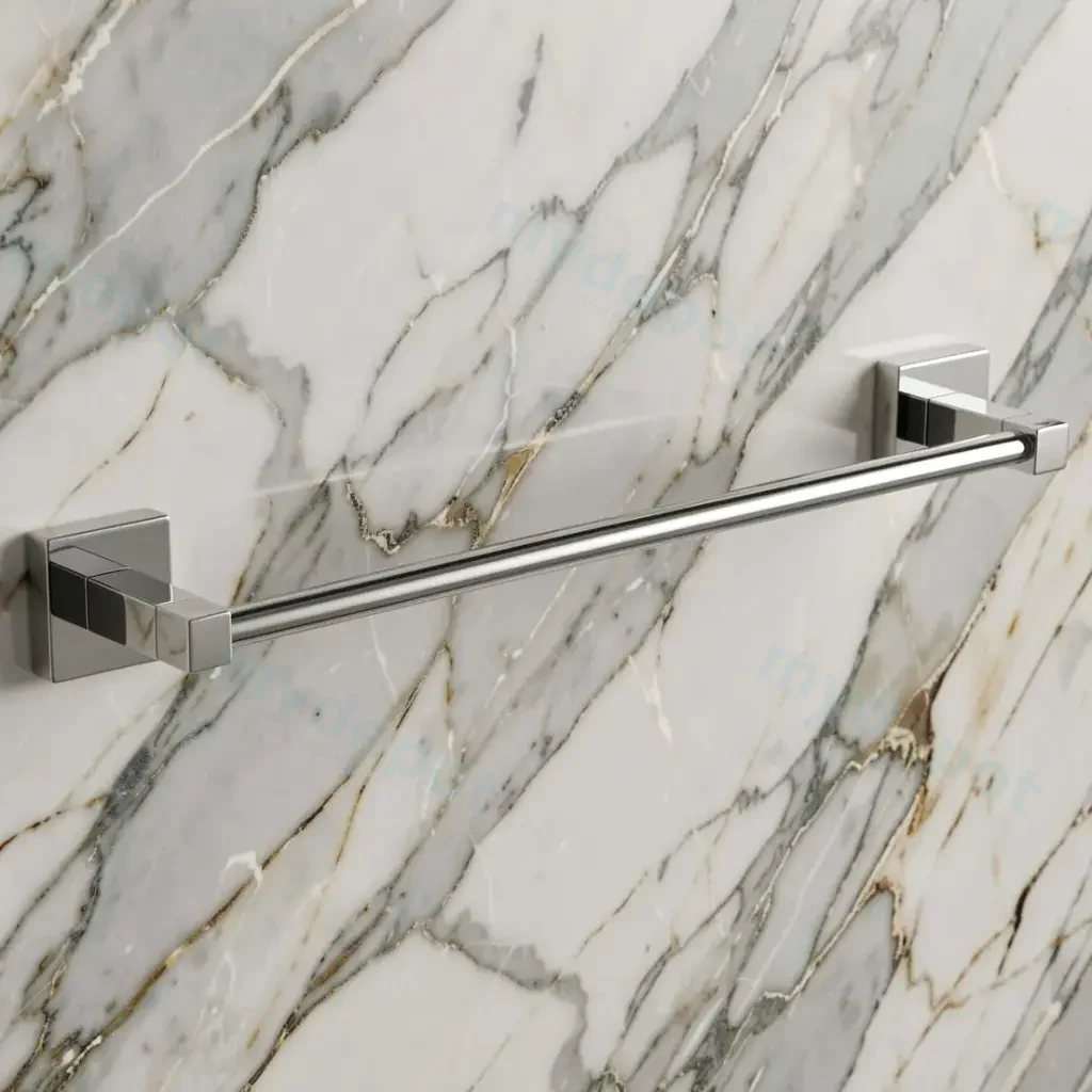 Sara Single Towel Rail 750 mm(Chrome)