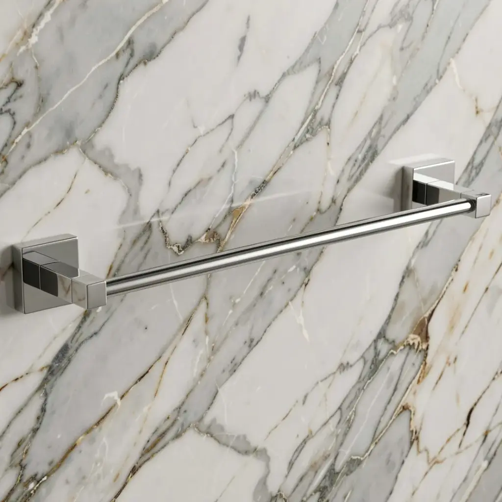 [43688] Sara Single Towel Rail 750 mm(Chrome)