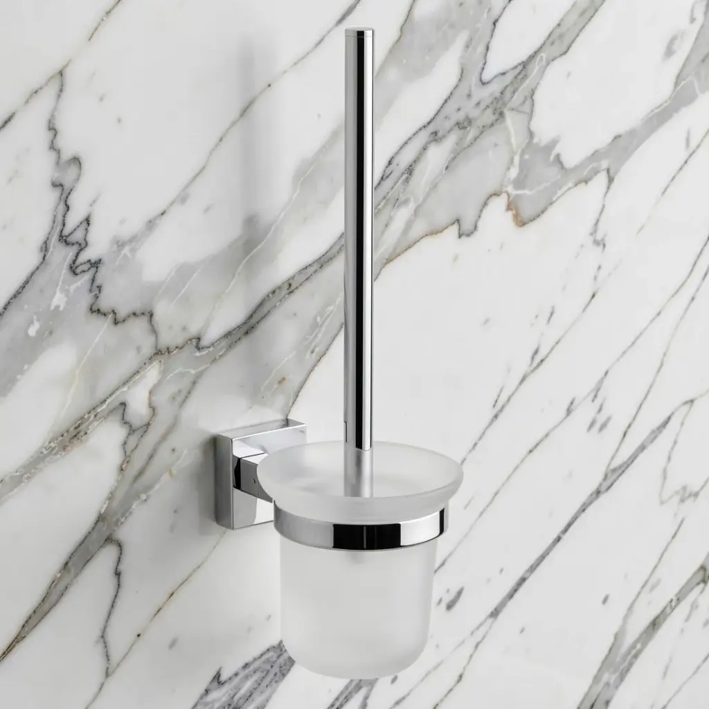 [43447] Sara Toilet Brush(Chrome)