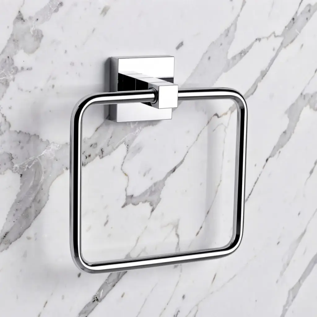 [43444] Sara Towel Ring(Chrome)