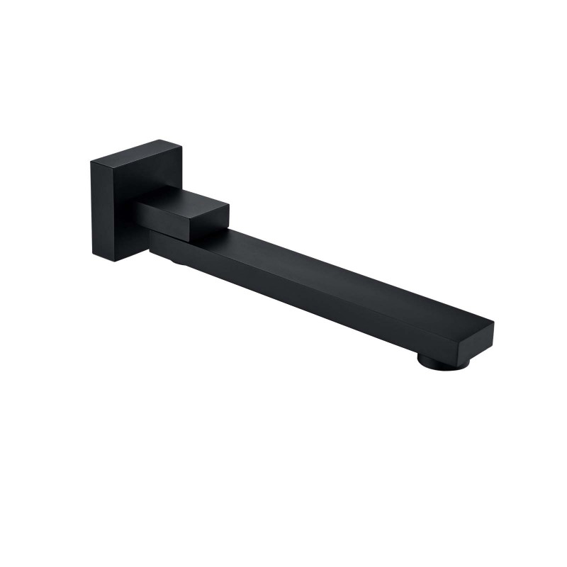 [40143] Sera Black Bath/Basin Wall Spout