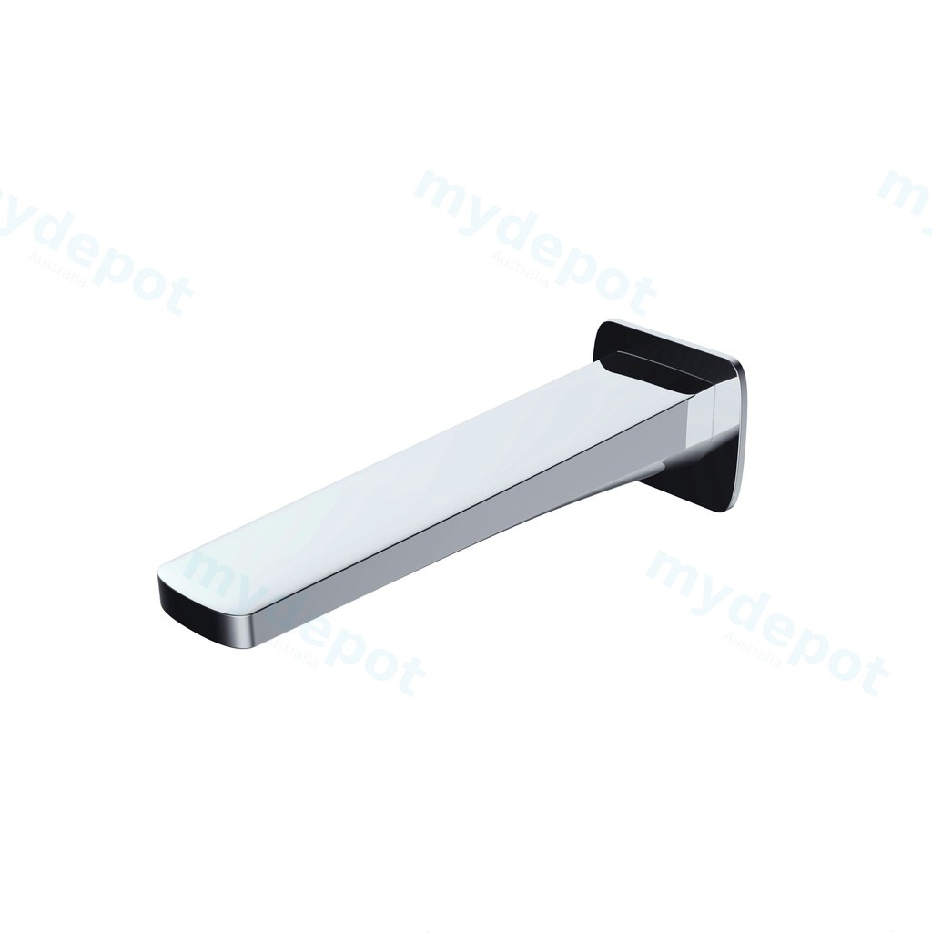 [40106] Sera Square Chrome Bath Spout