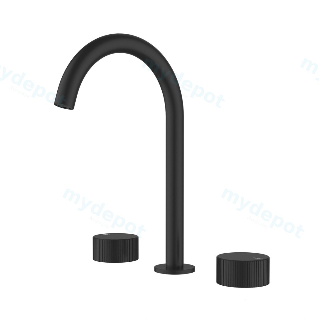 Soko 1/4 Turn C/D Basin Set Matt Black