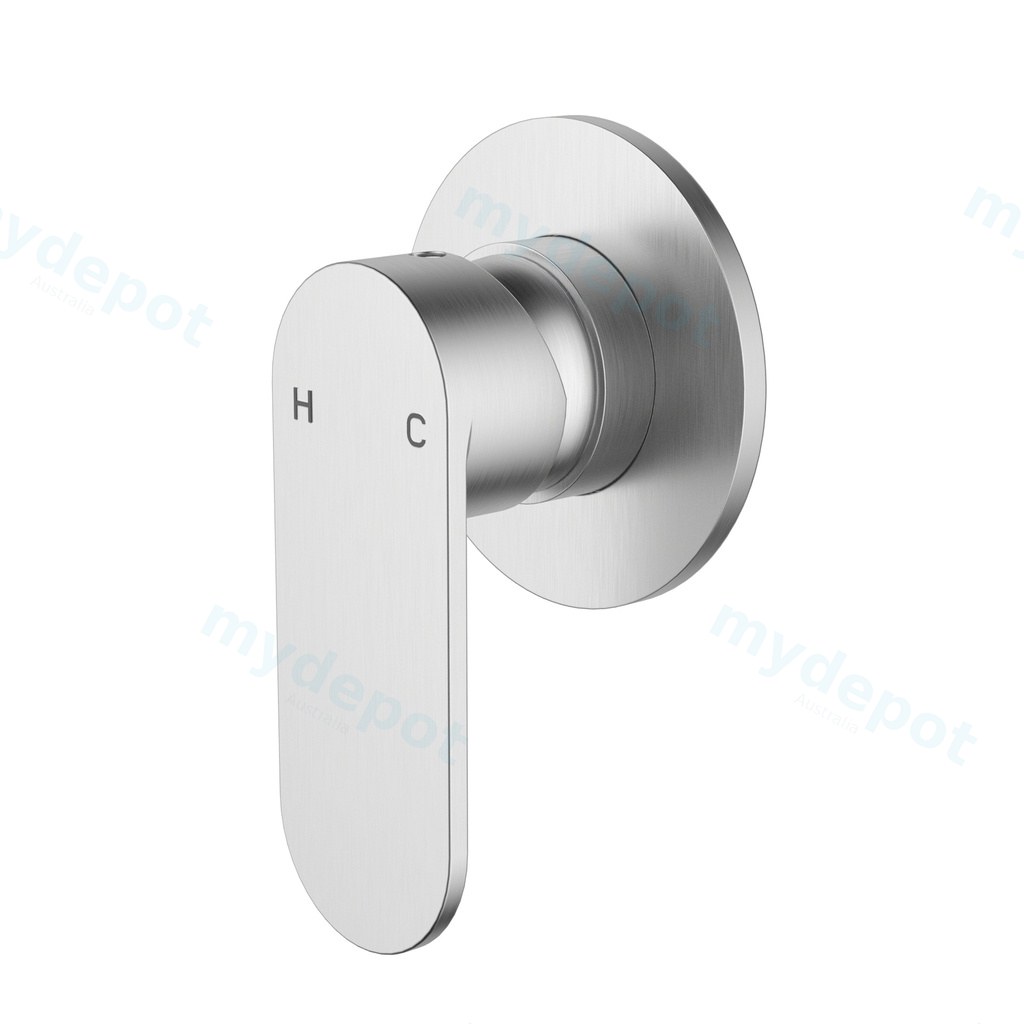 Sora SS Wall Mixer Trim Kits Brushed Stainless Steel